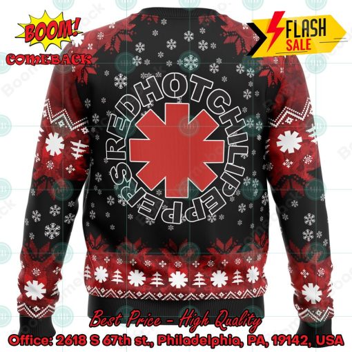 Red Hot Chili Peppers Big Logo Ugly Christmas Sweater