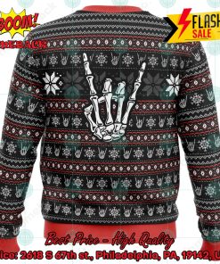 Ronnie James Dio Bah Bumhug Ugly Christmas Sweater