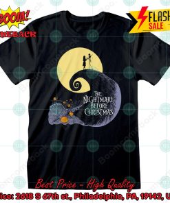 Silhouette Moon Nightmare Before Christmas T-shirt