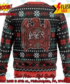 slayer metal band big logo ugly christmas sweater 2 GREP8