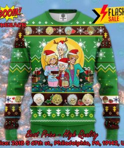 The Golden Girls Santa Hat Ugly Christmas Sweater