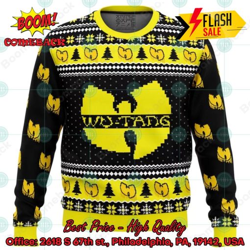 Wu-Tang Clan Big Logo Ugly Christmas Sweater