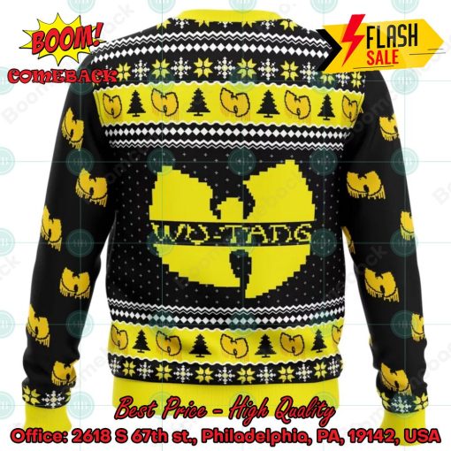 Wu-Tang Clan Big Logo Ugly Christmas Sweater