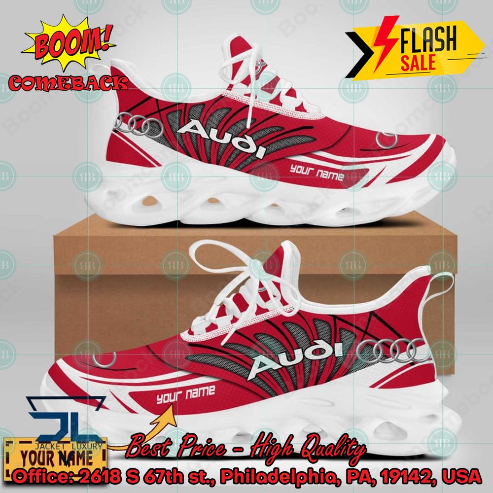 Audi Personalized Name Max Soul Shoes