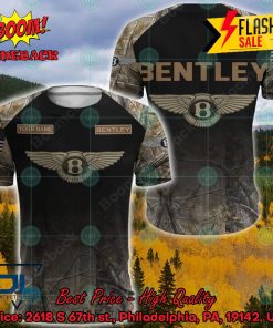 Bentley Military Custome Personalized Name And Flag 3D Hoodie And Shirts
