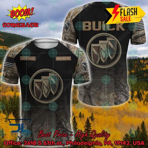 Buick Military Custome Personalized Name And Flag 3D Hoodie And Shirts