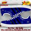 Chevrolet Corvette Convertible Black Stripes Custom Adidas Stan Smith Blue Shoes