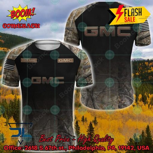 GMC Military Custome Personalized Name And Flag 3D Hoodie And Shirts