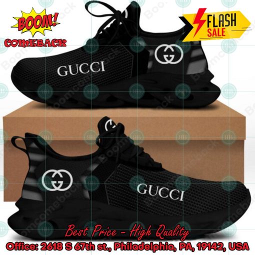 Gucci Black Max Soul Sneakers