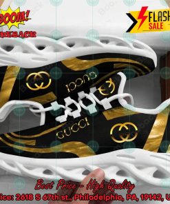 Gucci Golden Black Max Soul Sneakers