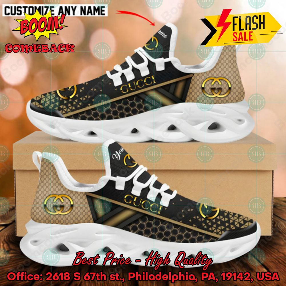 Gucci Hive Personalized Name Max Soul Sneakers