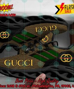 Gucci Yellow Net Max Soul Sneakers