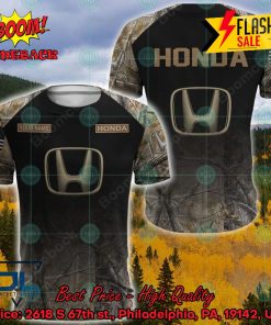 Honda Military Custome Personalized Name And Flag 3D Hoodie And Shirts