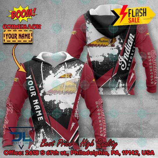 Indian Motorcycle Personalized Name 3D Hoodie And Shirts