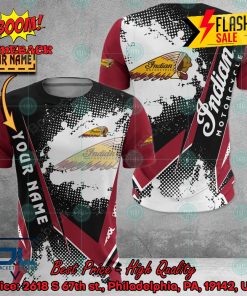 Indian Motorcycle Personalized Name 3D Hoodie And Shirts