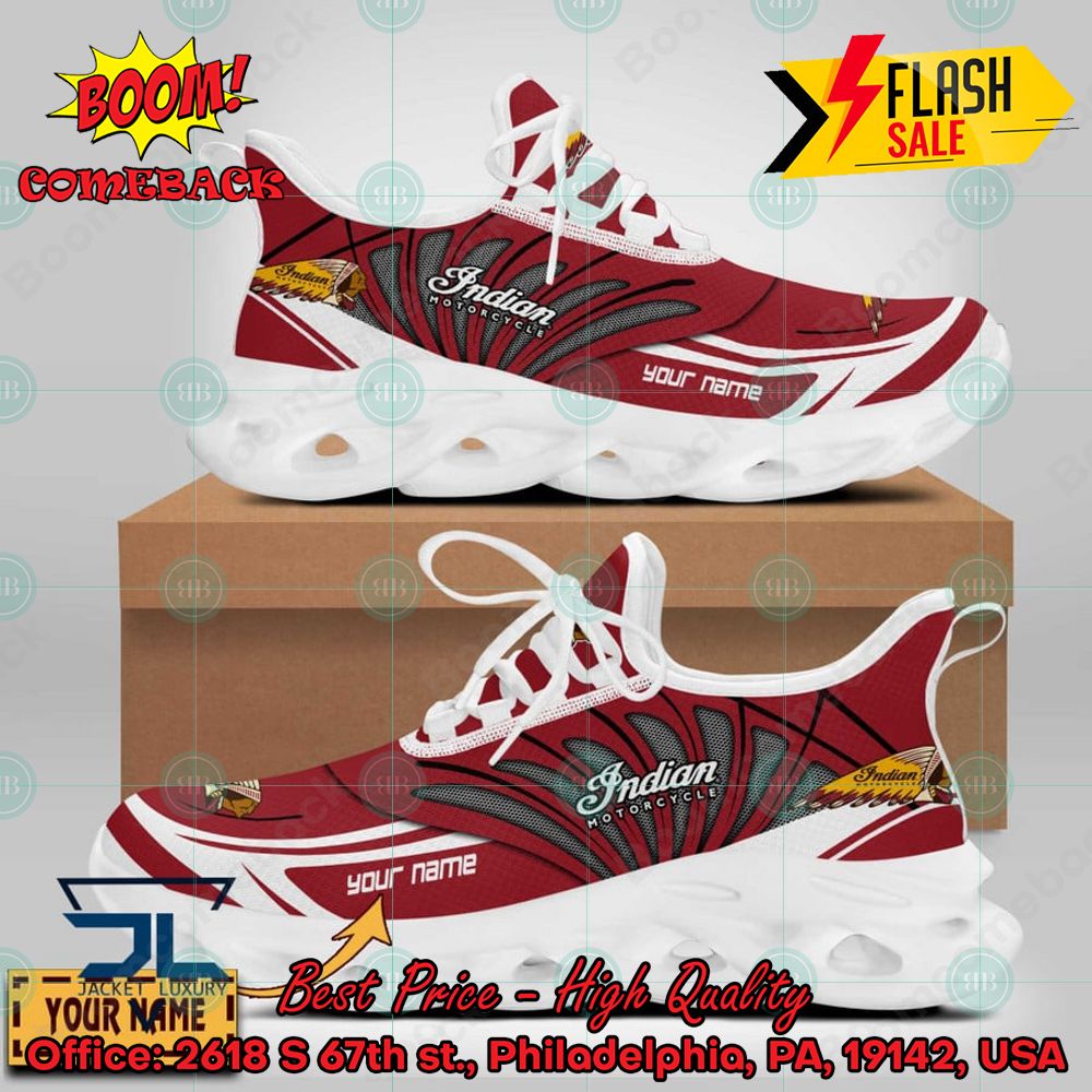 indian motorcycle personalized name max soul shoes 1