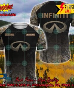 Infiniti Military Custome Personalized Name And Flag 3D Hoodie And Shirts
