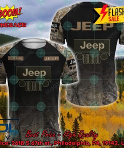 jeep military custome personalized name and flag 3d hoodie and shirts 2 7TrNK