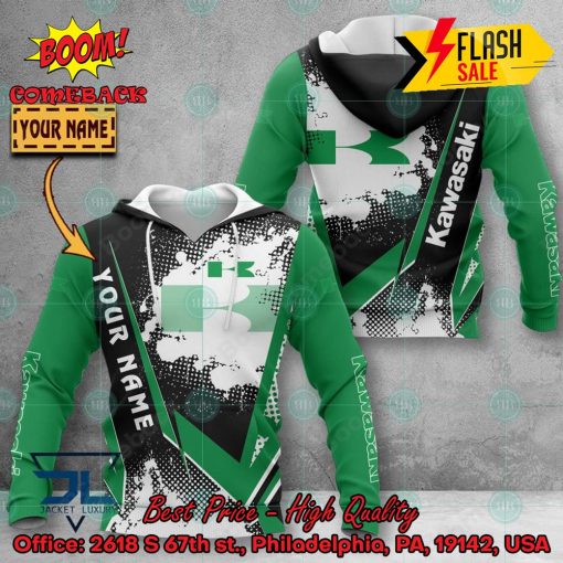 Kawasaki Personalized Name 3D Hoodie And Shirts