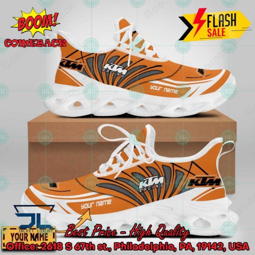 KTM Racing Personalized Name Max Soul Shoes