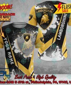 lamborghini personalized name 3d hoodie and shirts 2 y670E