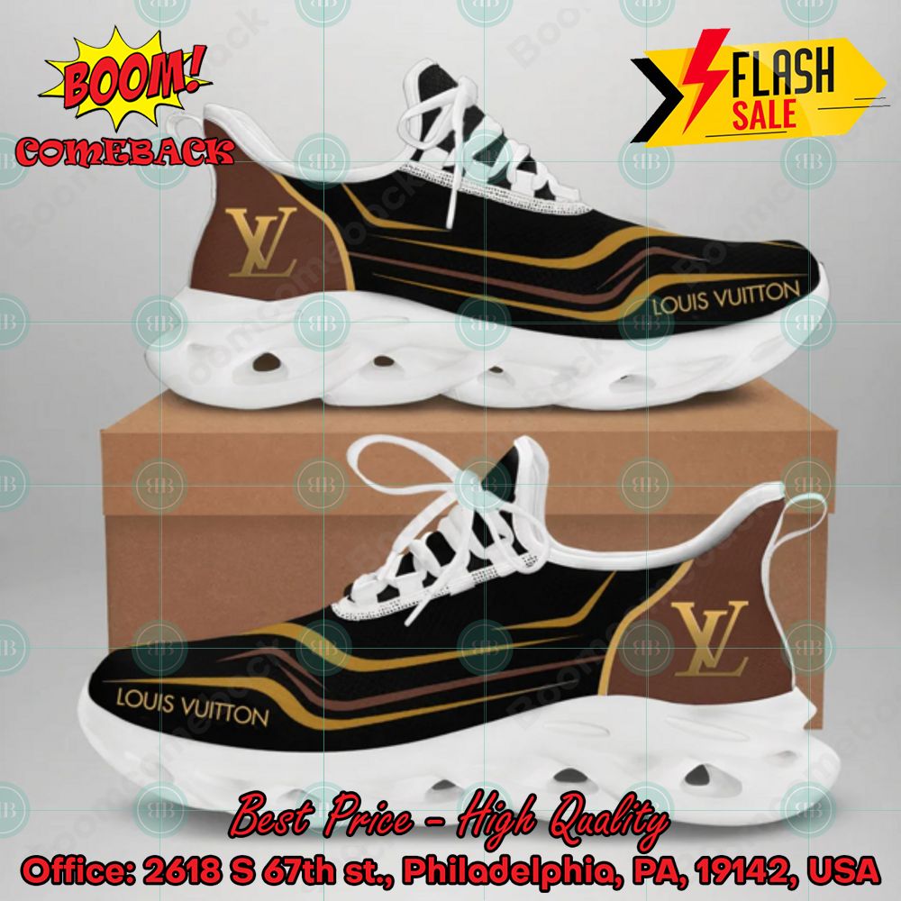 Louis Vuitton Brown Black Max Soul Sneakers