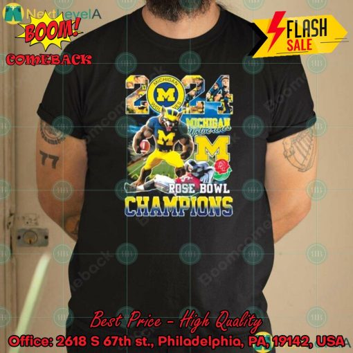 Michigan Rose Bowl Champions Shirt