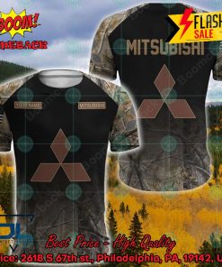 Mitsubishi Military Custome Personalized Name And Flag 3D Hoodie And Shirts