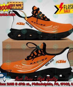 Personalized Name KTM Racing Style 1 Max Soul Shoes