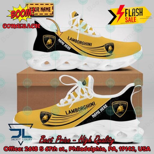 Personalized Name Lamborghini Style 1 Max Soul Shoes