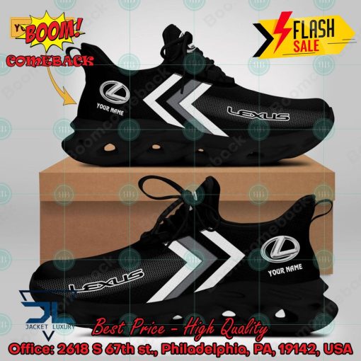 Personalized Name Lexus Style 2 Max Soul Shoes