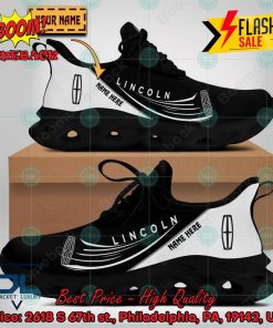 Personalized Name Lincoln Automobile Style 1 Max Soul Shoes