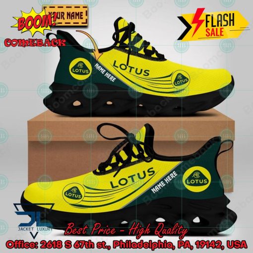 Personalized Name Lotus Cars Style 1 Max Soul Shoes