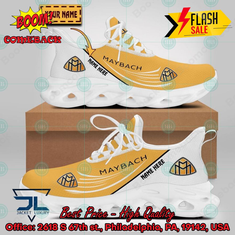Personalized Name Maybach Style 1 Max Soul Shoes