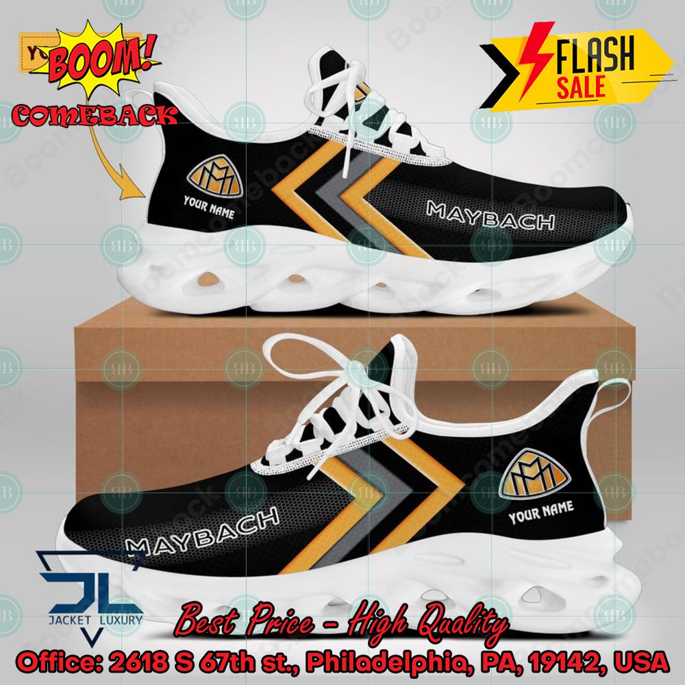 Personalized Name Maybach Style 2 Max Soul Shoes