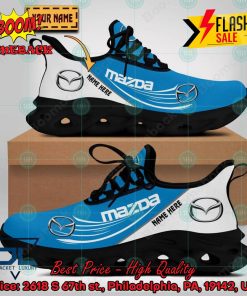 Personalized Name Mazda Style 1 Max Soul Shoes