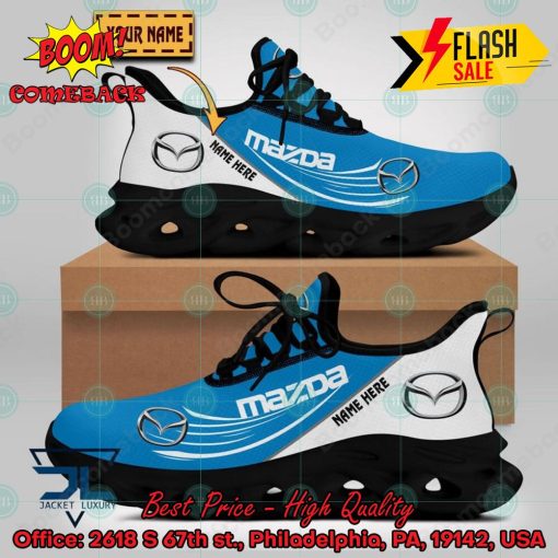 Personalized Name Mazda Style 1 Max Soul Shoes