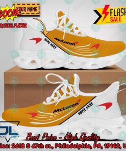 Personalized Name Mclaren Style 1 Max Soul Shoes