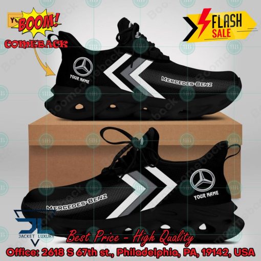 Personalized Name Mercedes-Benz Style 2 Max Soul Shoes
