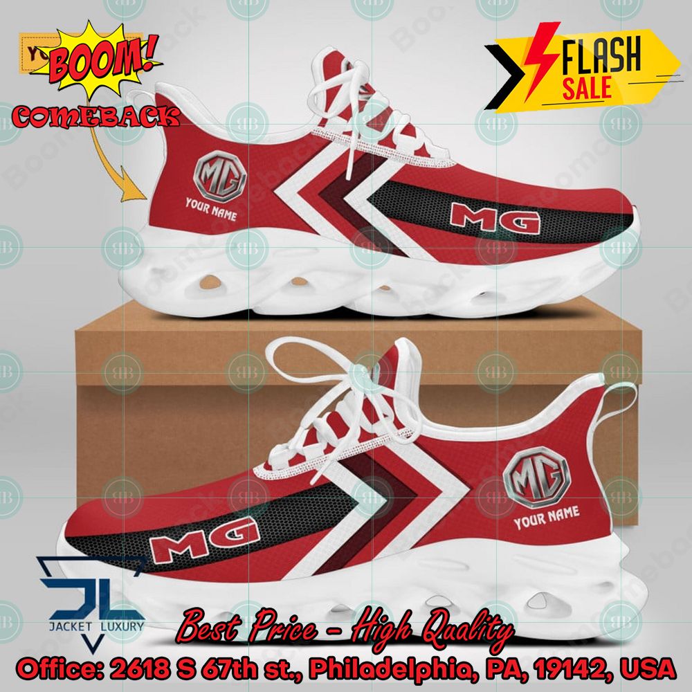 Personalized Name MG Cars Style 2 Max Soul Shoes