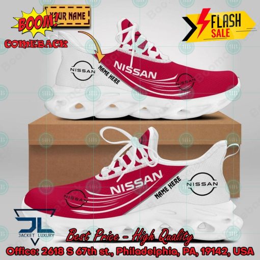 Personalized Name Nissan Style 1 Max Soul Shoes