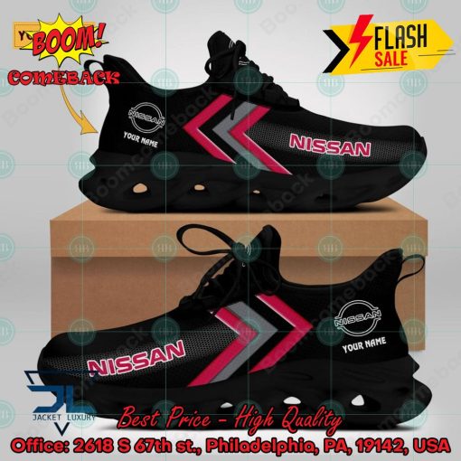Personalized Name Nissan Style 2 Max Soul Shoes