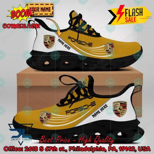 Personalized Name Porsche Style 1 Max Soul Shoes