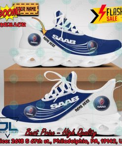 Personalized Name SAAB Automobile Style 1 Max Soul Shoes