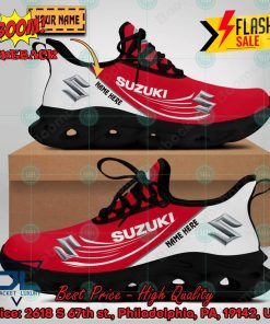 Personalized Name Suzuki Style 1 Max Soul Shoes
