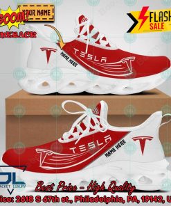 Personalized Name Tesla Style 1 Max Soul Shoes