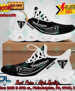 Personalized Name Triumph Motorcycles Style 1 Max Soul Shoes