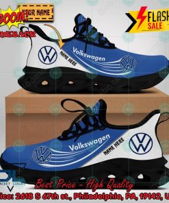 Personalized Name Volkswagen Style 1 Max Soul Shoes