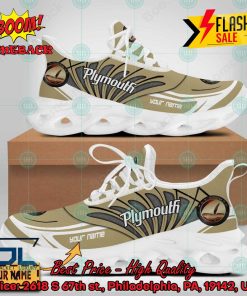 Plymouth Personalized Name Max Soul Shoes
