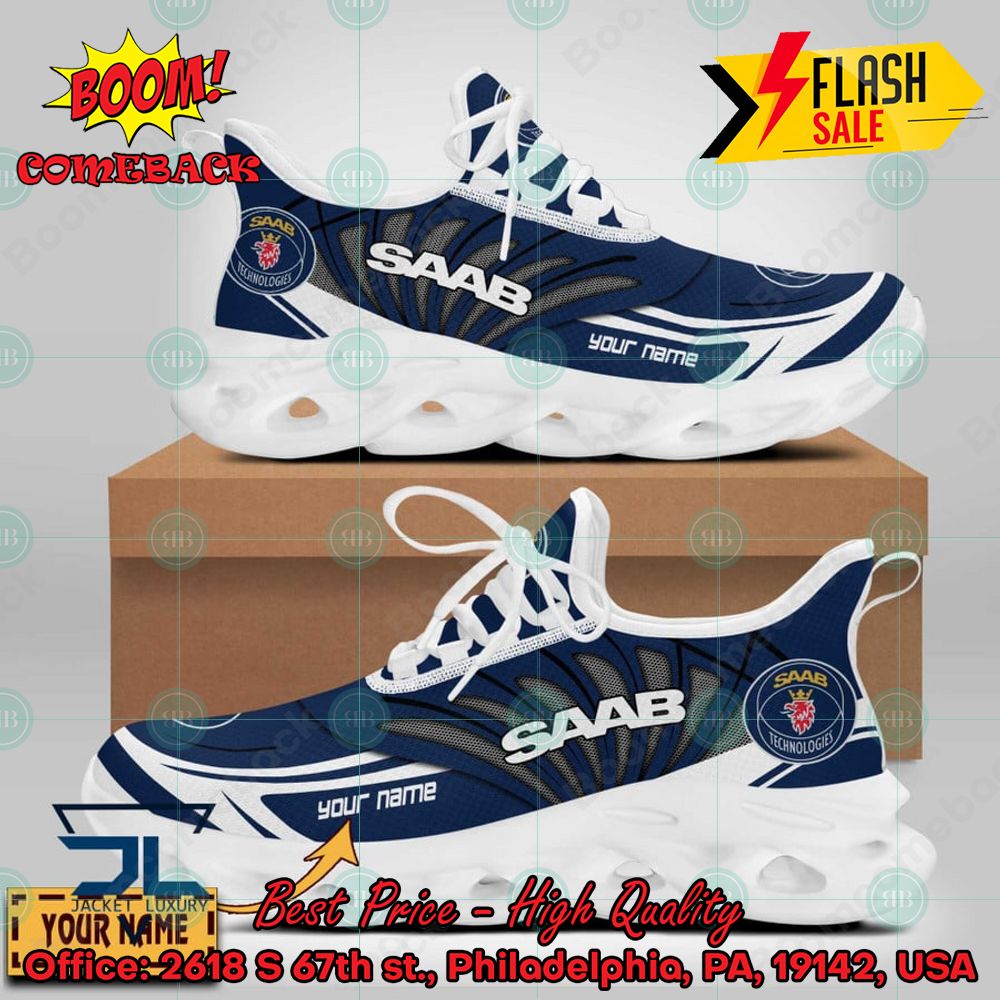 SAAB Automobile Personalized Name Max Soul Shoes